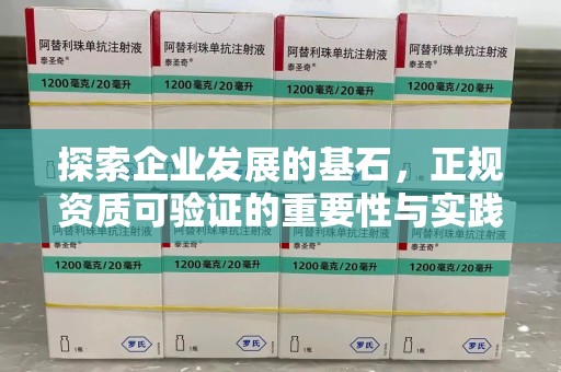 漳州探索企业发展的基石，正规资质可验证的重要性与实践